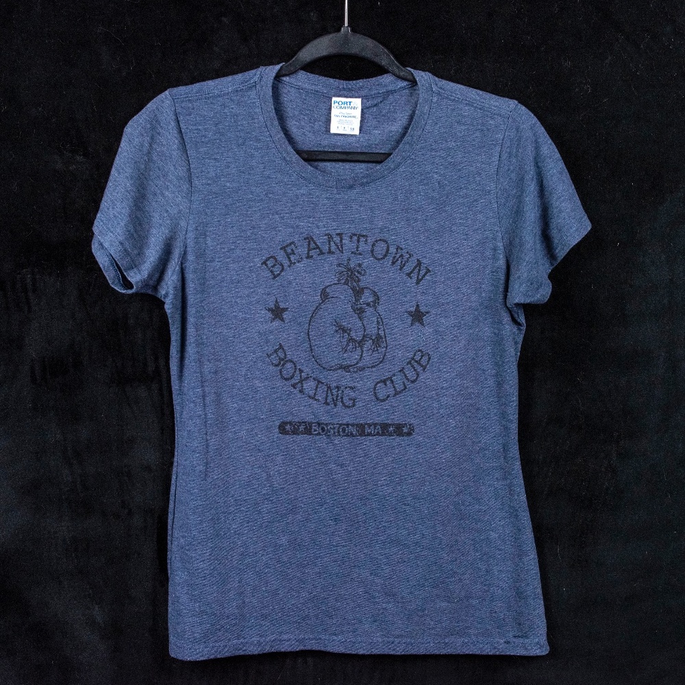 Blue Boston Boxing T-Shirt Size P
